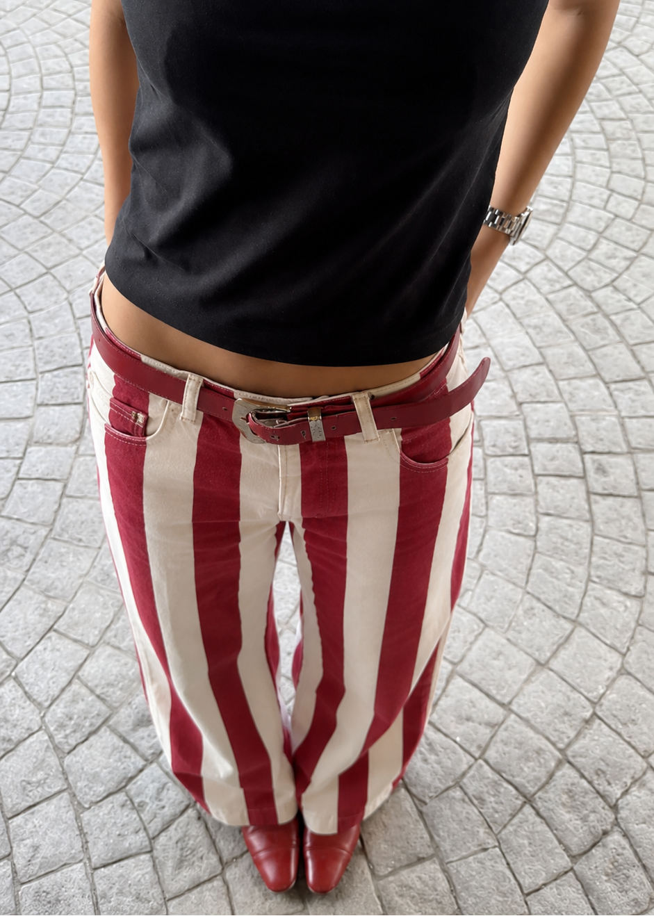 Stripes jeans