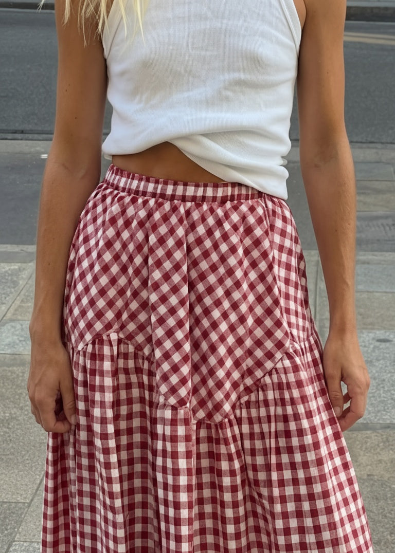 Plaid skirt