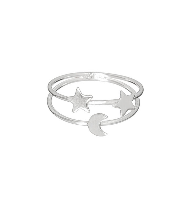 Moon Star ring