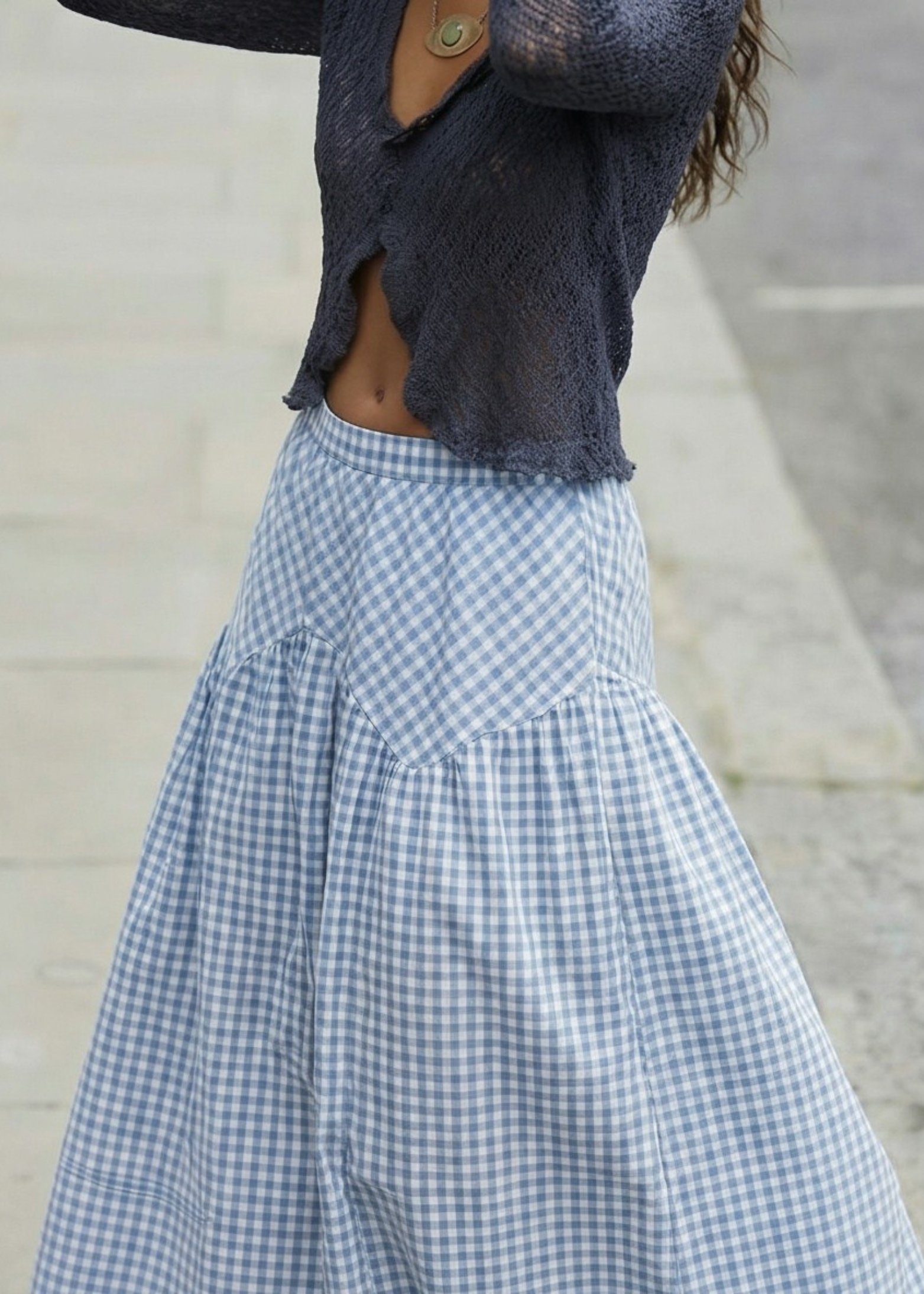 Plaid skirt