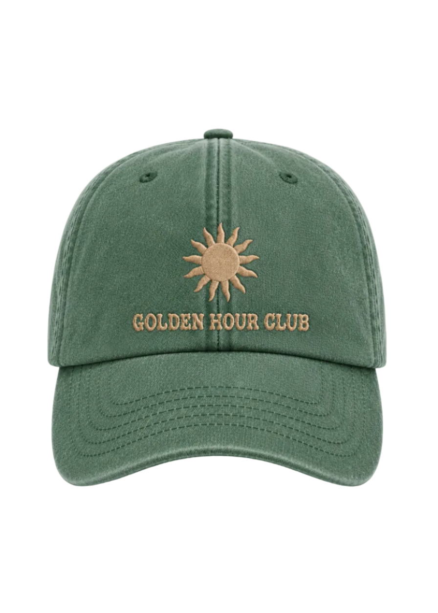 Golden hour cap