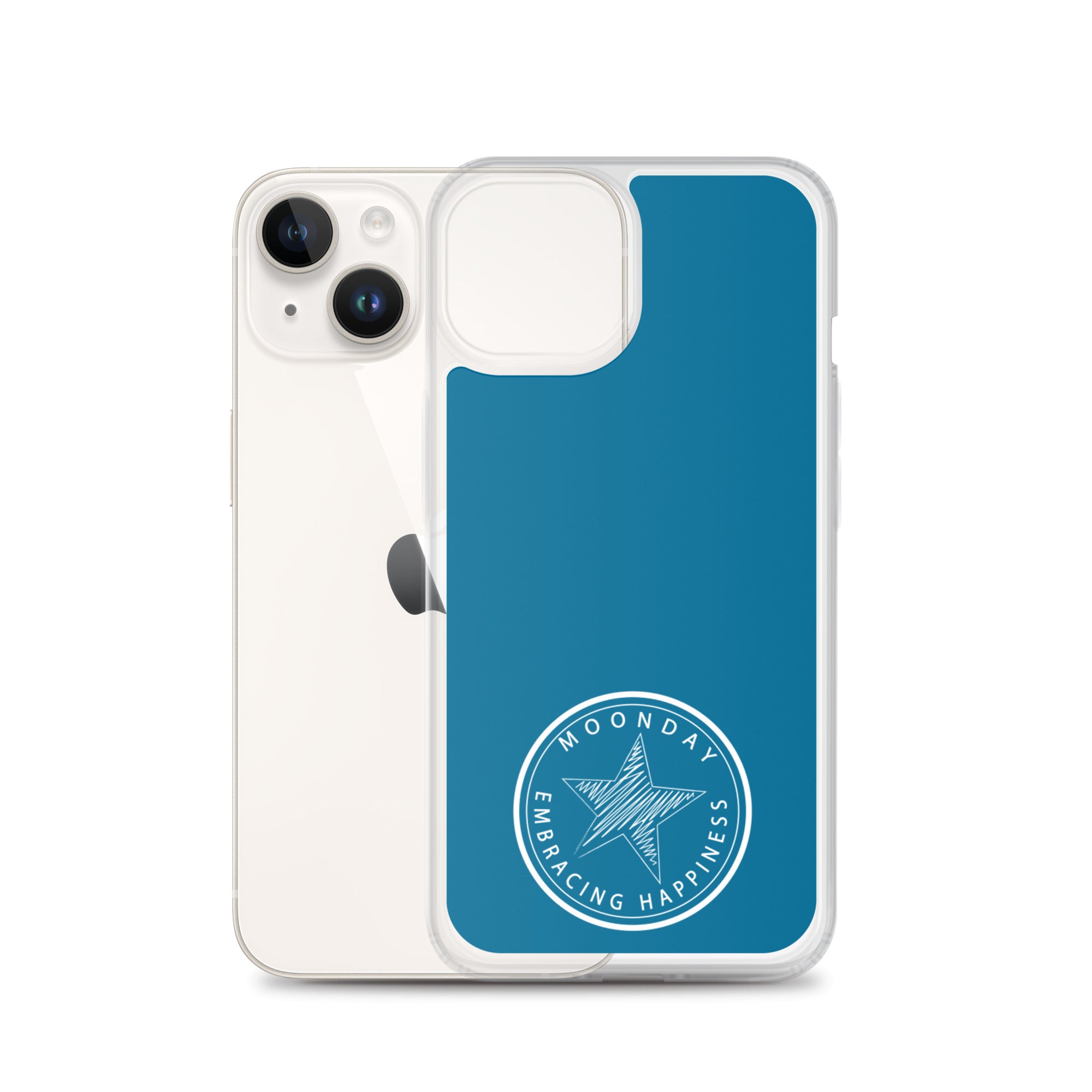 Classic blue iPhone Case
