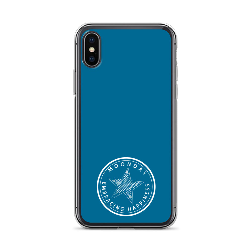 Classic blue iPhone Case