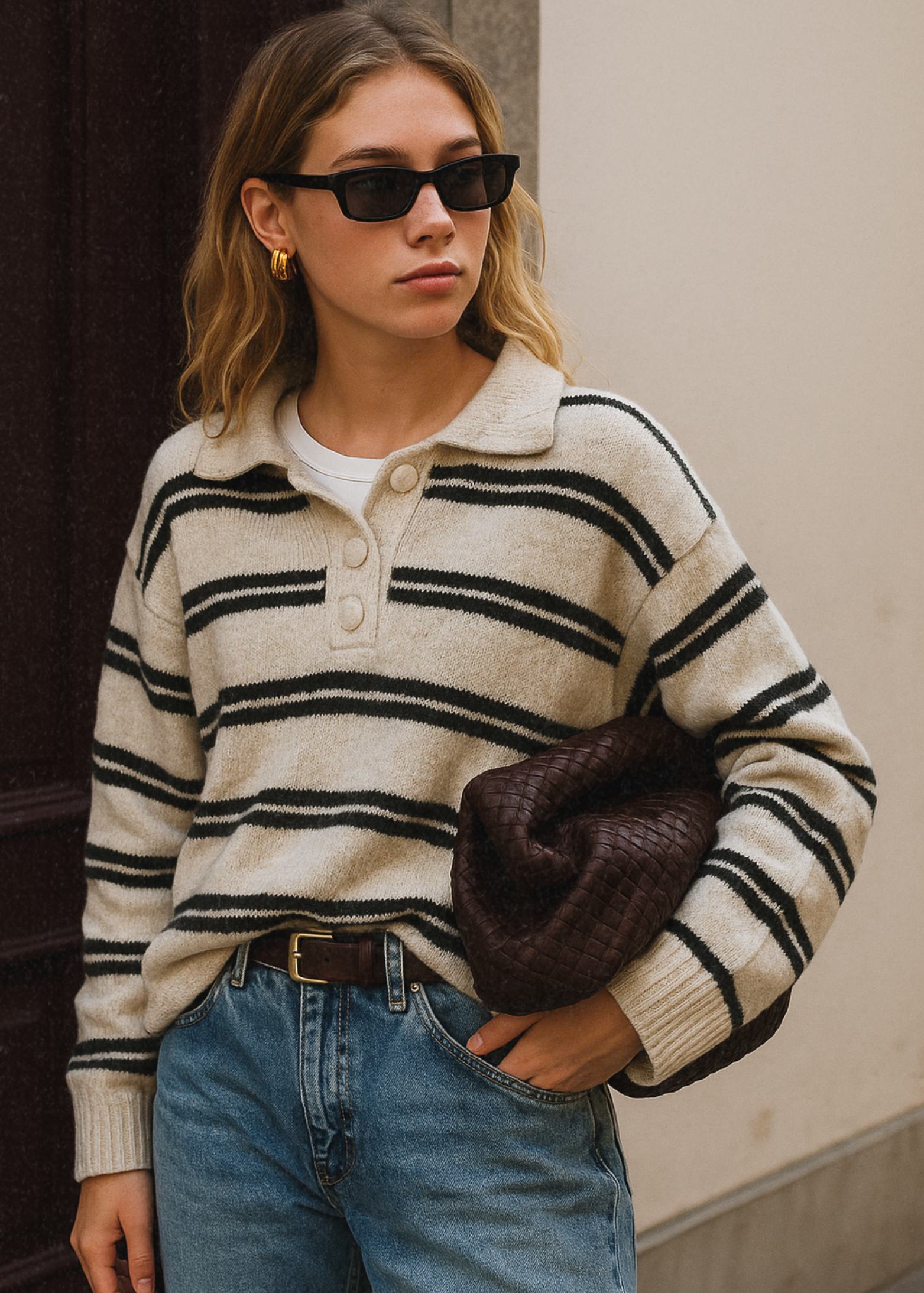 Polo sweater