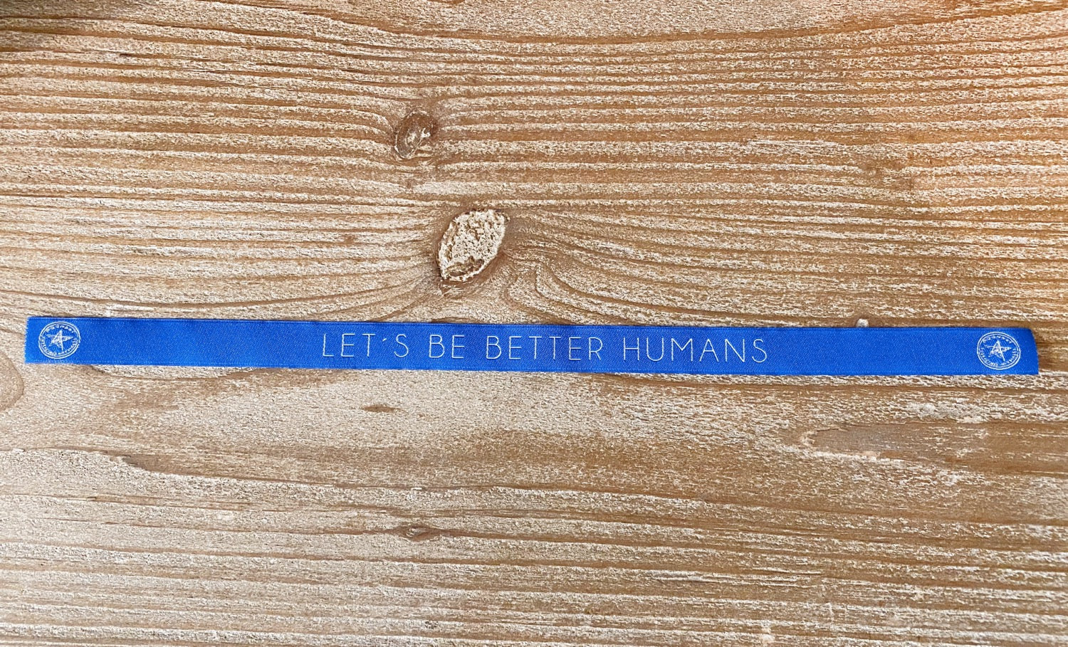 Let´s be better humans wristband