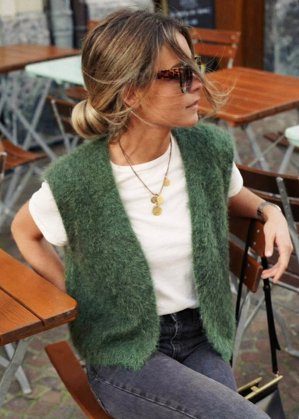 Mohair Vest