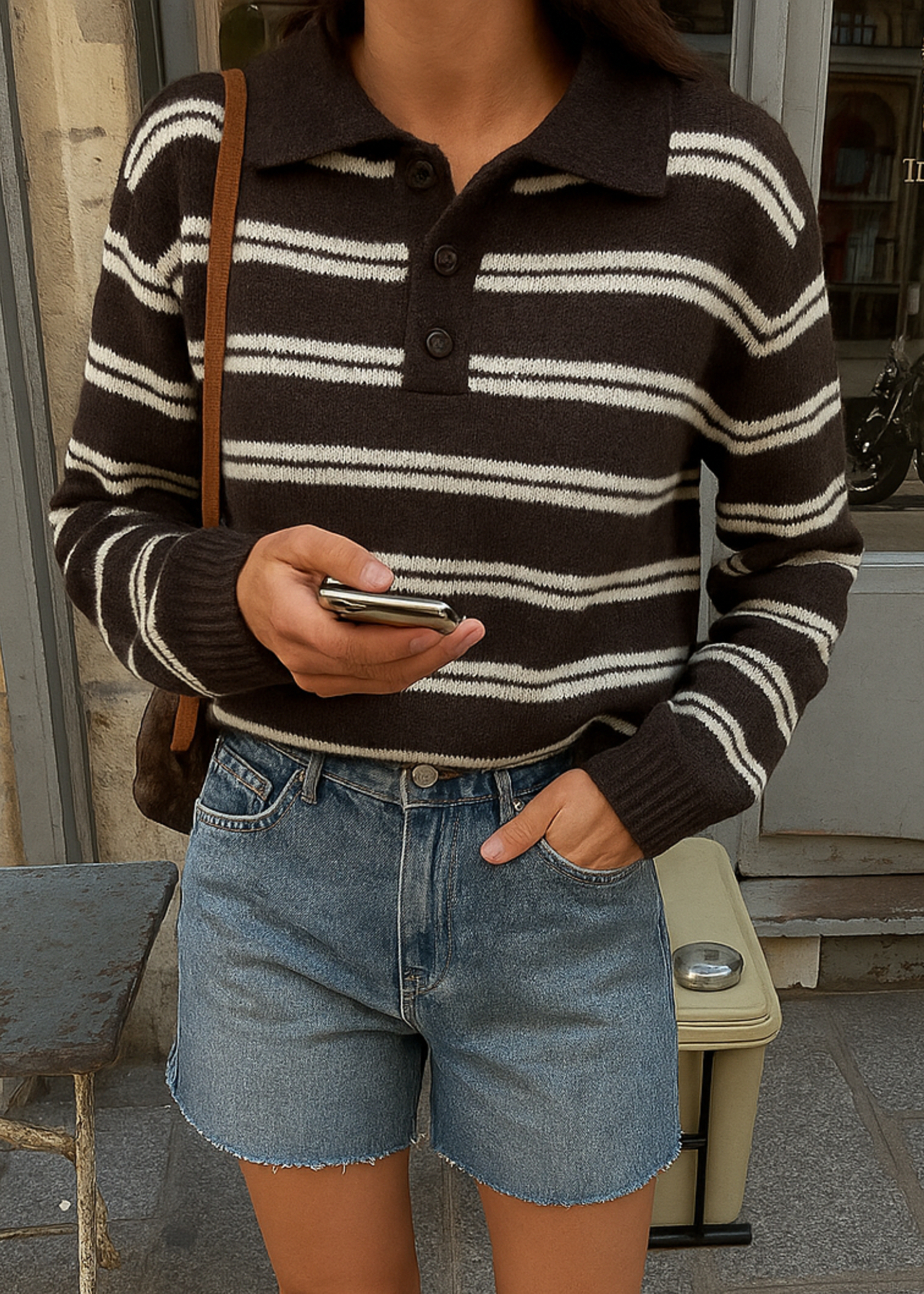 Polo sweater