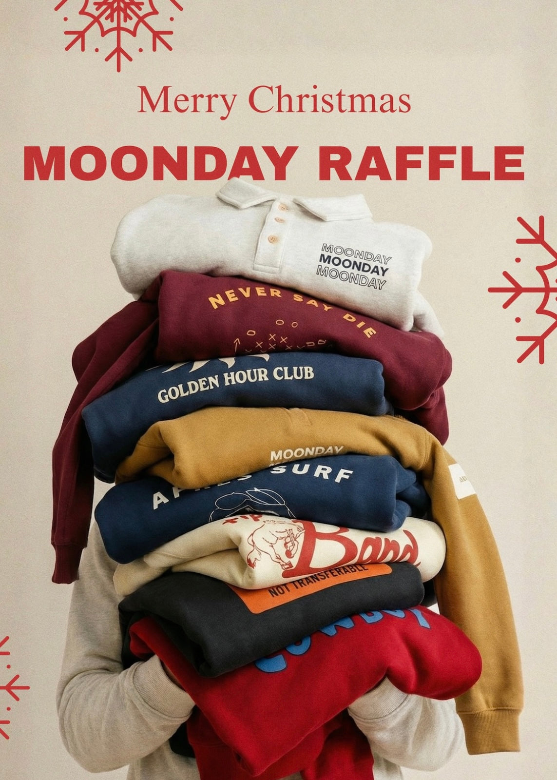 Moonday Christmas ticket