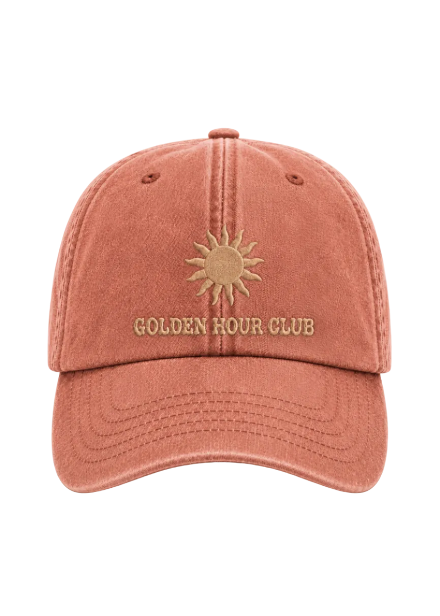 Golden hour cap
