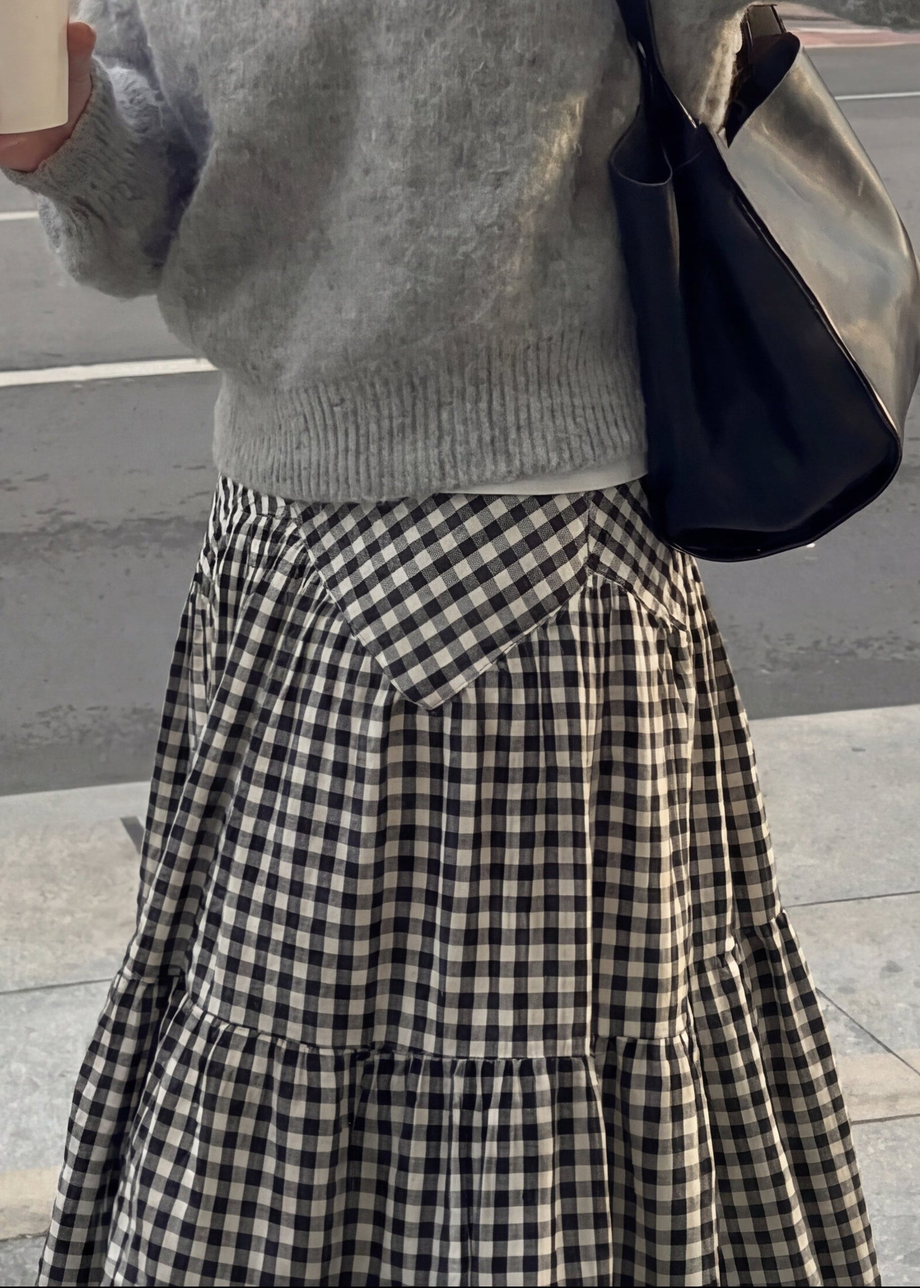 Plaid skirt