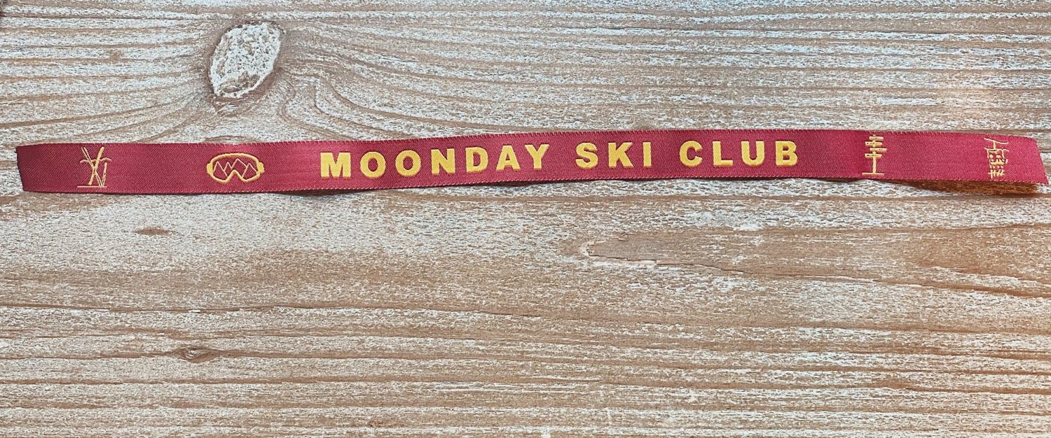 Ski Club wristband